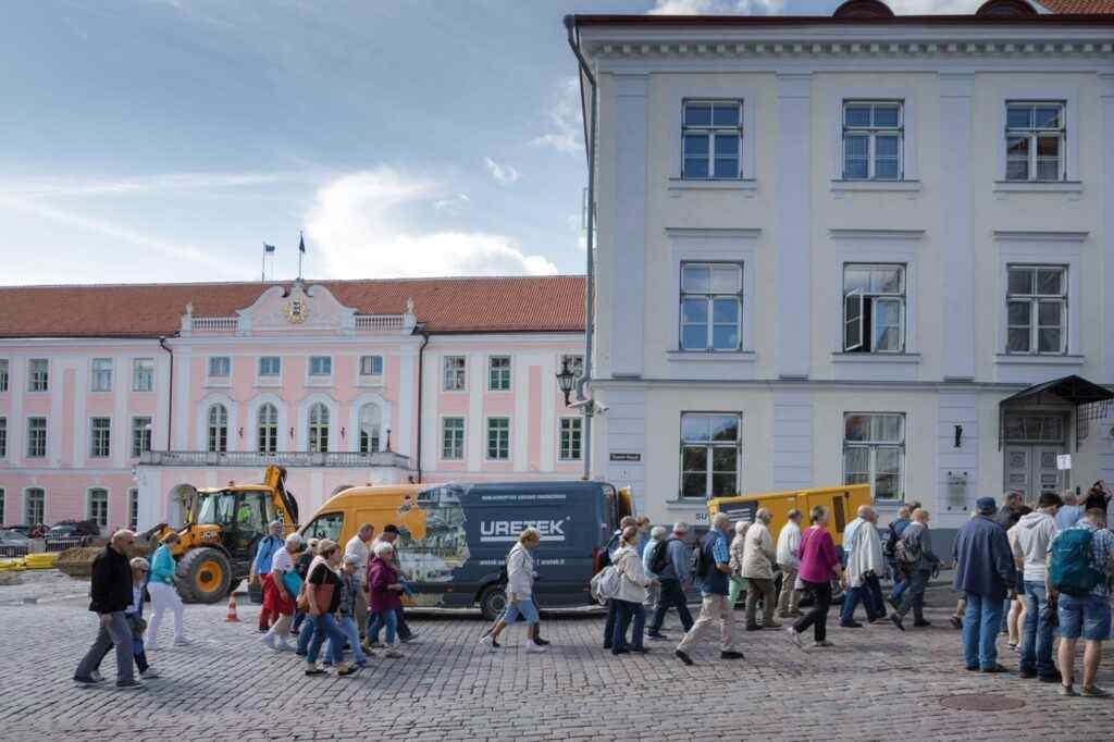 Foundation stabilization and soil compaction of a historical building in the old town of Tallinn